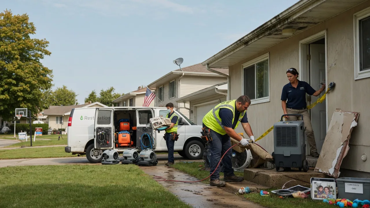 Water Damage Restoration in Flora, LA near me